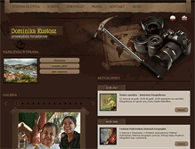 Tablet Screenshot of dominikakustosz.com